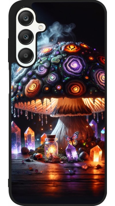 Coque Samsung Galaxy A25 - Silicone rigide noir Halloween Potion Magic