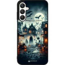 Coque Samsung Galaxy A25 - Silicone rigide noir Halloween Spookville