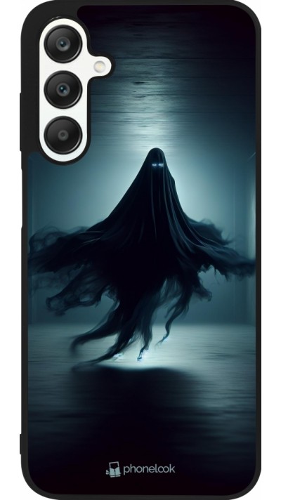 Coque Samsung Galaxy A25 - Silicone rigide noir Halloween 2024 Spectral Shadow