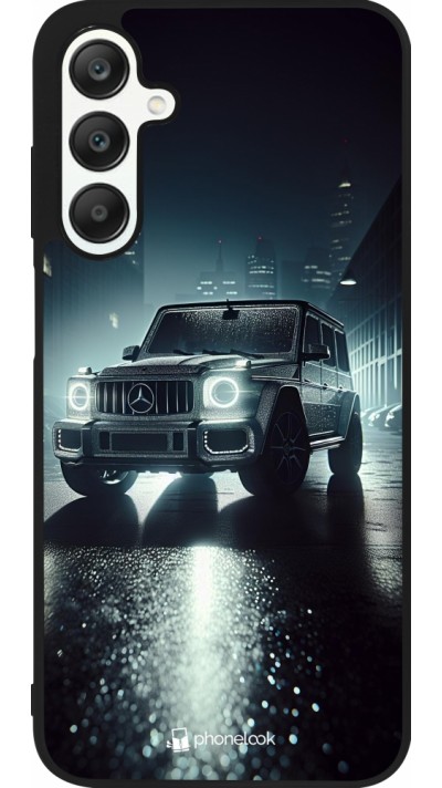 Coque Samsung Galaxy A25 - Silicone rigide noir Mercedes G AMG Night