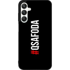 Coque Samsung Galaxy A25 - Silicone rigide noir Qsafoda 1