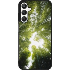 Coque Samsung Galaxy A25 - Silicone rigide noir Spring 23 forest blue sky