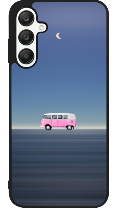 Coque Samsung Galaxy A25 - Silicone rigide noir Spring 23 pink bus