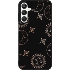 Coque Samsung Galaxy A25 - Silicone rigide noir Suns and Moons