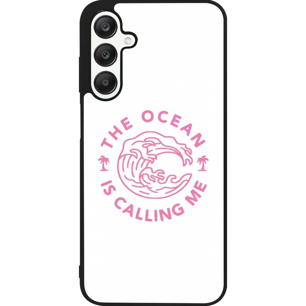 Coque Samsung Galaxy A25 - Silicone rigide noir The Ocean is calling me