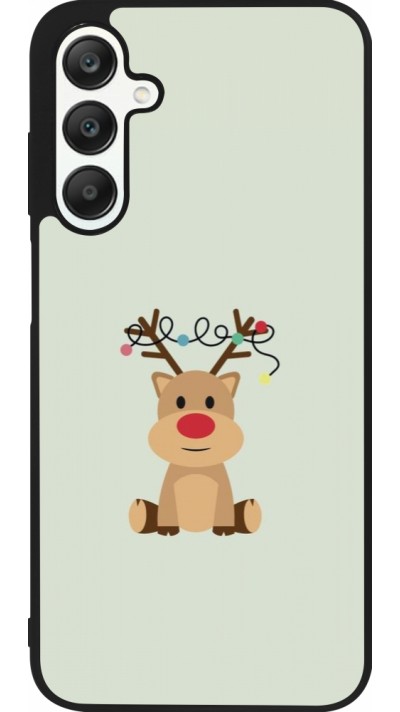 Coque Samsung Galaxy A25 - Silicone rigide noir Christmas 22 baby reindeer