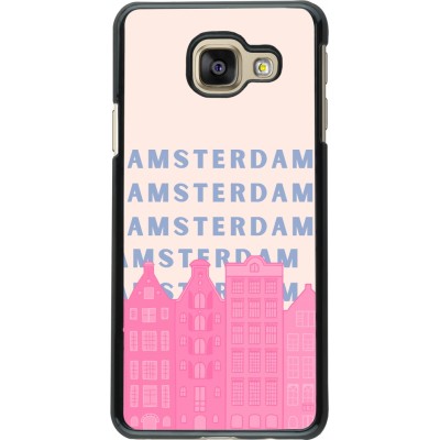 Samsung Galaxy A3 (2016) Case Hülle - Amsterdam Pink Print