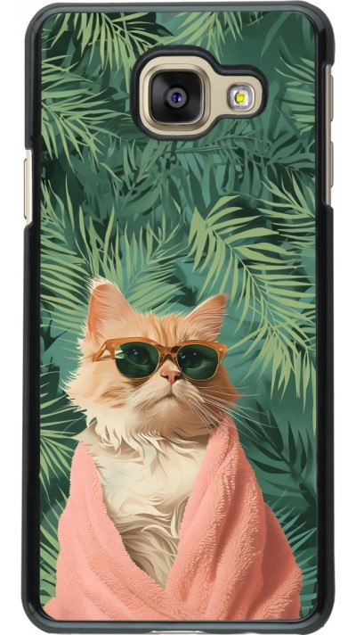 Coque Samsung Galaxy A3 (2016) - Cat Summer Palms