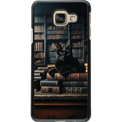 Coque Samsung Galaxy A3 (2016) - Chat livres sombres