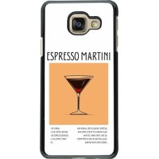 Samsung Galaxy A3 (2016) Case Hülle - Cocktail Rezept Espresso Martini