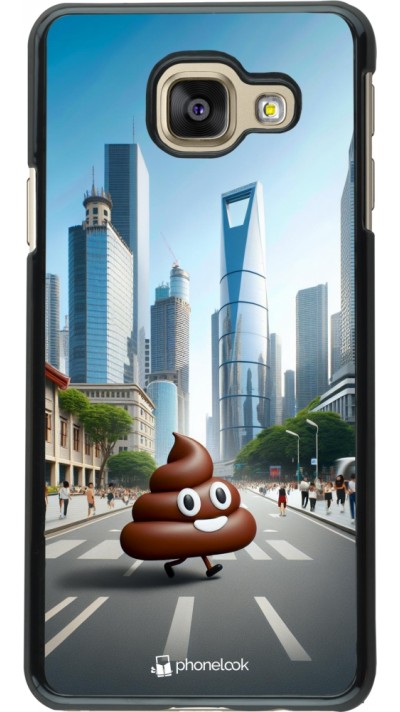 Coque Samsung Galaxy A3 (2016) - Emoji Caca walk