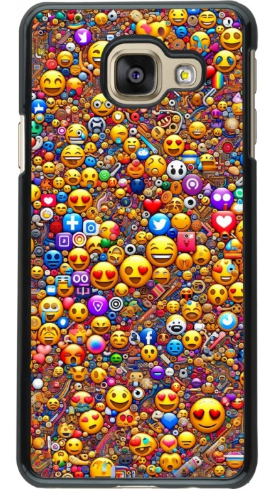 Coque Samsung Galaxy A3 (2016) - Emoji mixed