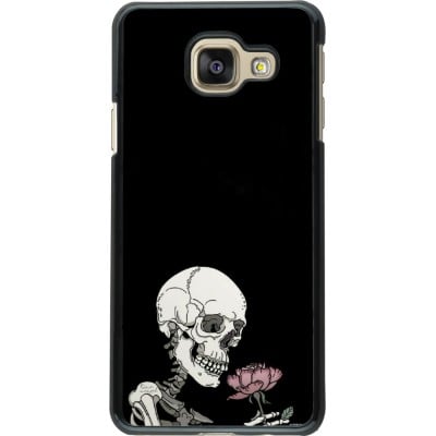 Coque Samsung Galaxy A3 (2016) - Halloween 2023 rose and skeleton