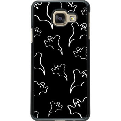 Coque Samsung Galaxy A3 (2016) - Halloween 2024 black and white ghosts