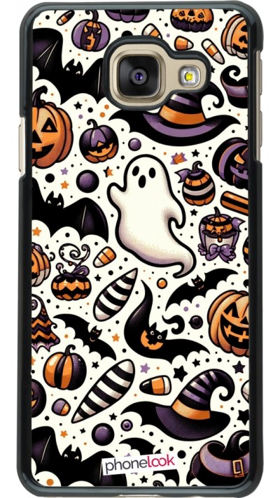 Coque Samsung Galaxy A3 (2016) - Halloween 2024 Cute Pattern