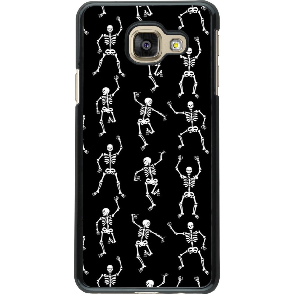 Coque Samsung Galaxy A3 (2016) - Halloween 2024 dancing skeleton