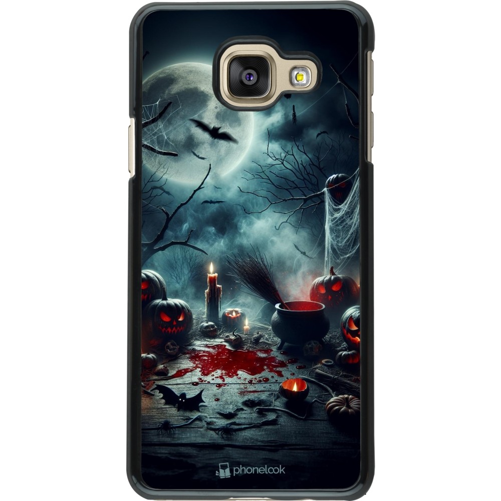 Samsung Galaxy A3 (2016) Case Hülle - Halloween 2024 Dunkler Mond