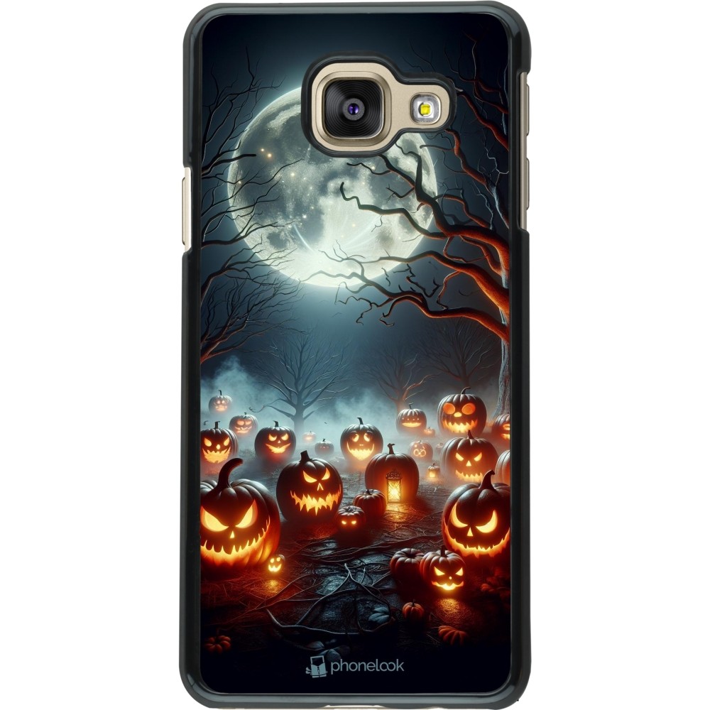 Coque Samsung Galaxy A3 (2016) - Halloween 2024 Many Pumpkins