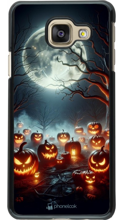 Coque Samsung Galaxy A3 (2016) - Halloween 2024 Many Pumpkins