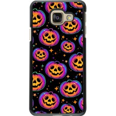 Samsung Galaxy A3 (2016) Case Hülle - Halloween 2024 rainbow pumpkins