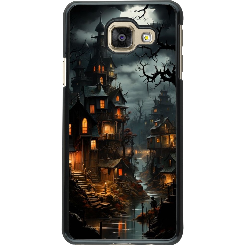 Coque Samsung Galaxy A3 (2016) - Halloween 2024 scary town