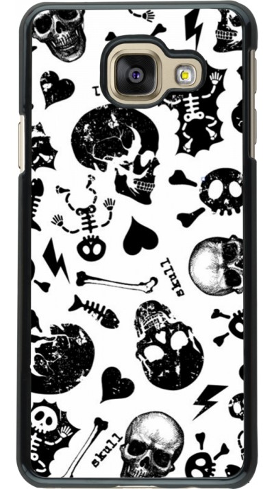 Coque Samsung Galaxy A3 (2016) - Halloween 2024 skeleton mix