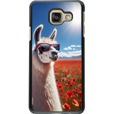 Coque Samsung Galaxy A3 (2016) - Lama Chic en Coquelicot