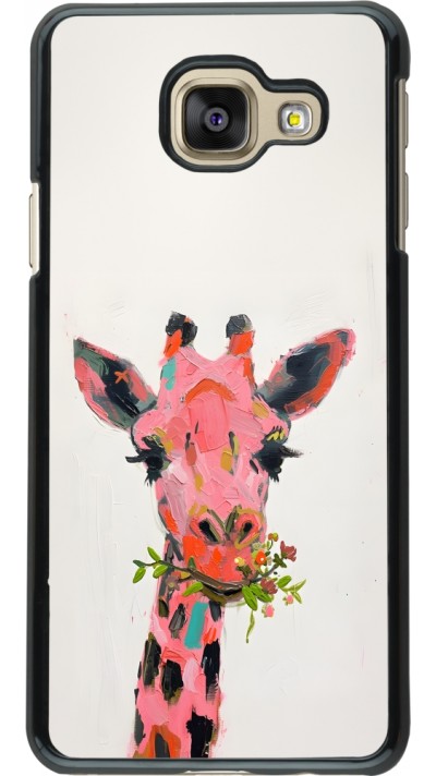 Coque Samsung Galaxy A3 (2016) - Pink Girafe Paint