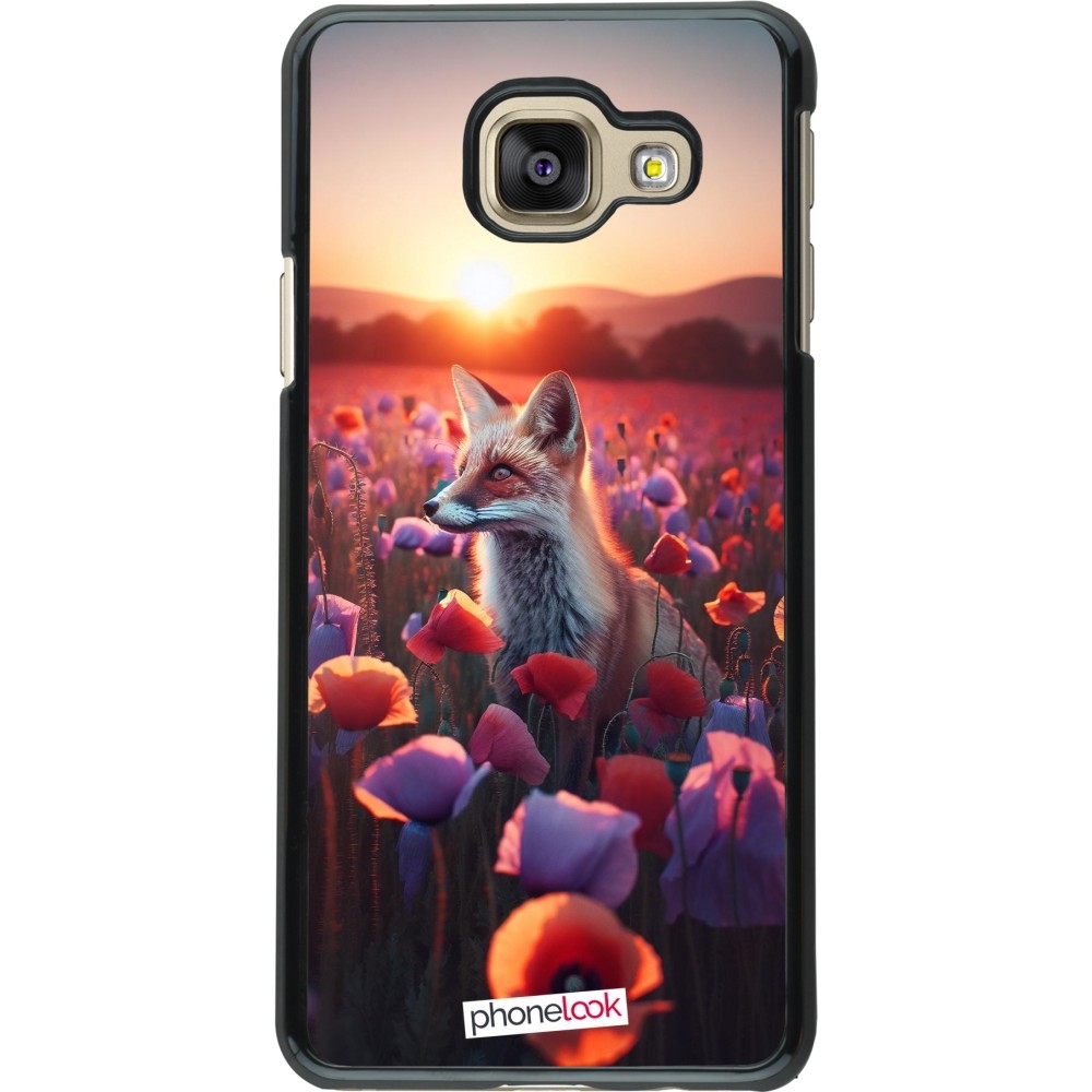 Coque Samsung Galaxy A3 (2016) - Renard pourpre au crépuscule