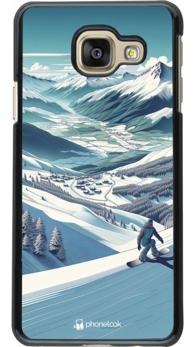 Coque Samsung Galaxy A3 (2016) - Snowboarder Montagne