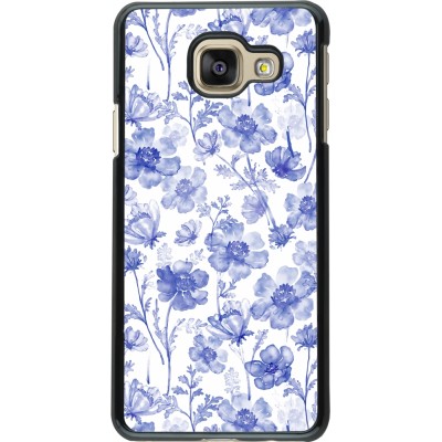 Coque Samsung Galaxy A3 (2016) - Spring 23 watercolor blue flowers