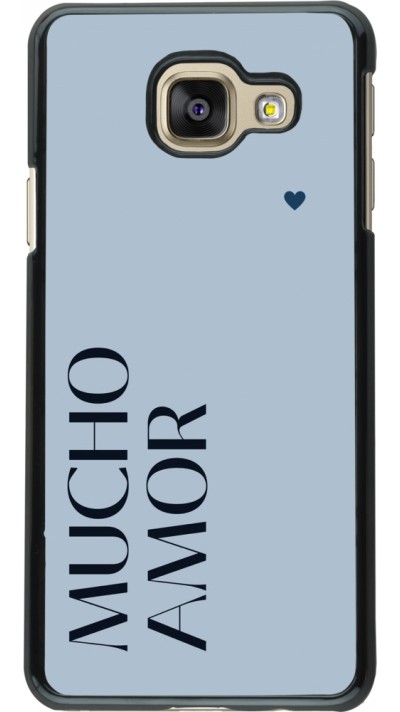 Coque Samsung Galaxy A3 (2016) - Valentine 2024 mucho amor azul