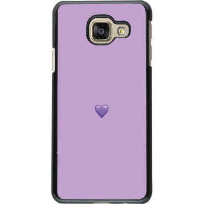 Coque Samsung Galaxy A3 (2016) - Valentine 2023 purpule single heart