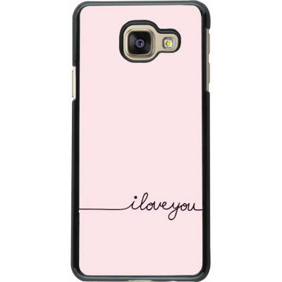 Coque Samsung Galaxy A3 (2016) - Valentine 2023 i love you writing