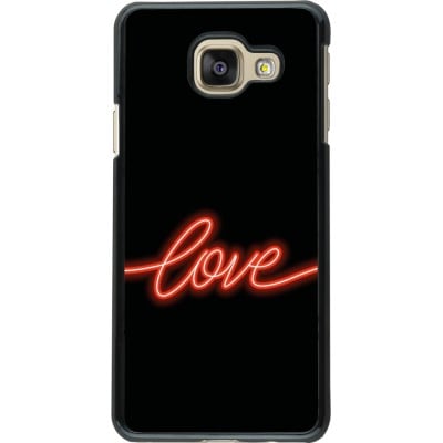 Coque Samsung Galaxy A3 (2016) - Valentine 2023 neon love