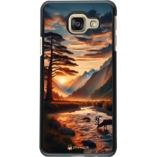 Coque Samsung Galaxy A3 (2016) - Valley Sunset Deer Tree