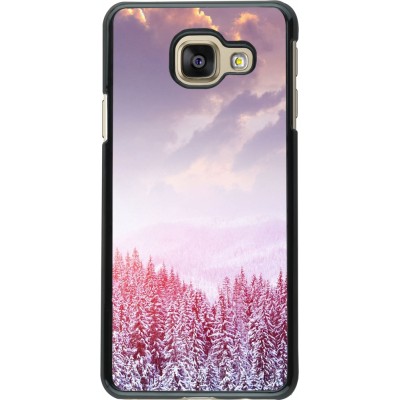 Coque Samsung Galaxy A3 (2016) - Winter 22 Pink Forest