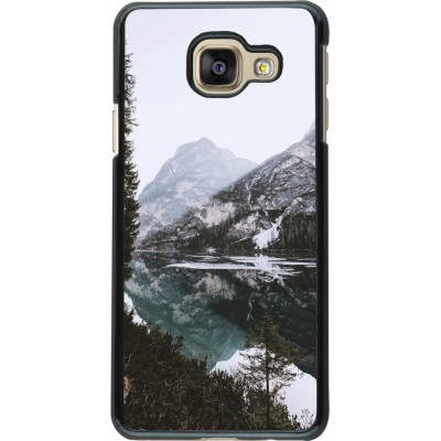 Samsung Galaxy A3 (2016) Case Hülle - Winter 22 snowy mountain and lake