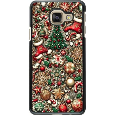 Coque Samsung Galaxy A3 (2016) - Noël 2023 micro pattern