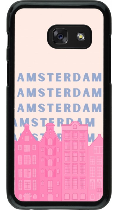 Coque Samsung Galaxy A3 (2017) - Amsterdam Pink Print