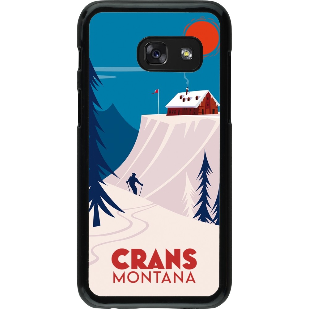 Samsung Galaxy A3 (2017) Case Hülle - Crans-Montana Cabane