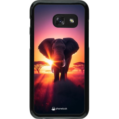 Coque Samsung Galaxy A3 (2017) - Elephant Sunrise Beauty