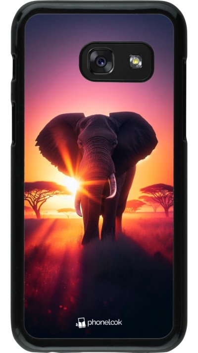 Coque Samsung Galaxy A3 (2017) - Elephant Sunrise Beauty