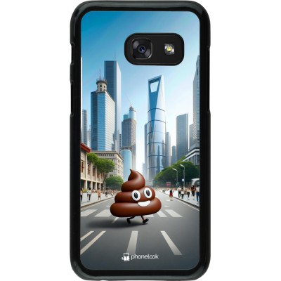 Coque Samsung Galaxy A3 (2017) - Emoji Caca walk