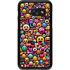 Coque Samsung Galaxy A3 (2017) - Emoji Mix Color