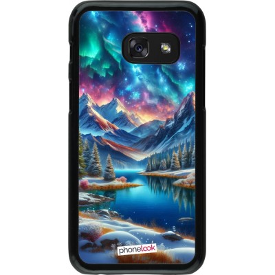 Coque Samsung Galaxy A3 (2017) - Fantasy Mountain Lake Sky Stars