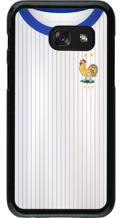 Coque Samsung Galaxy A3 (2017) - Maillot de football France Extérieur personnalisable