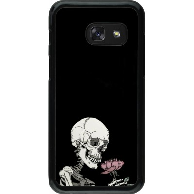 Coque Samsung Galaxy A3 (2017) - Halloween 2023 rose and skeleton