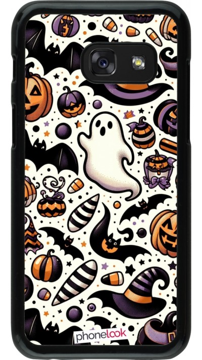 Coque Samsung Galaxy A3 (2017) - Halloween 2024 Cute Pattern