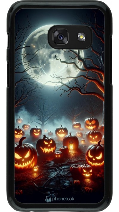 Coque Samsung Galaxy A3 (2017) - Halloween 2024 Many Pumpkins